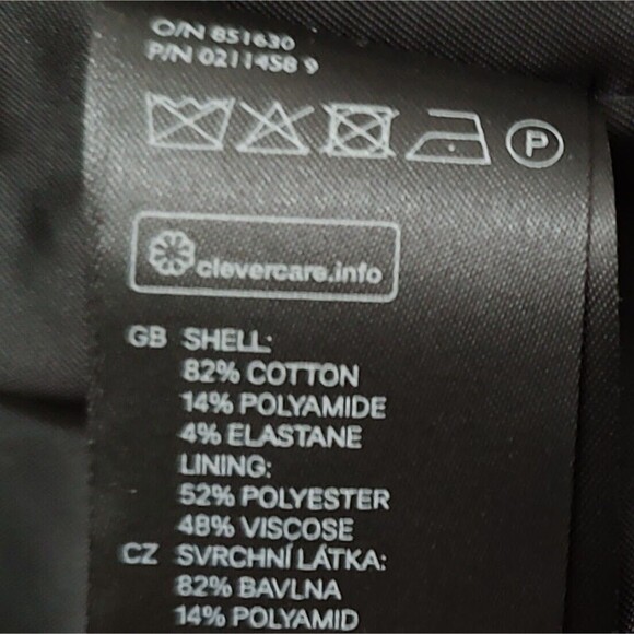 H&M Womens Size 10 Animal Print Front Snap Cropped Blazer Jacket Boho 90s Y2K - Picture 11 of 12